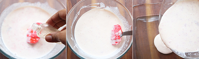 How to make no churn strawberry icecream recipe - Step7