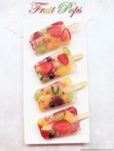 fresh fruit popsicles recipe