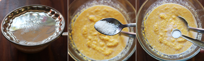 How to make instant corn idli recipe - Step4