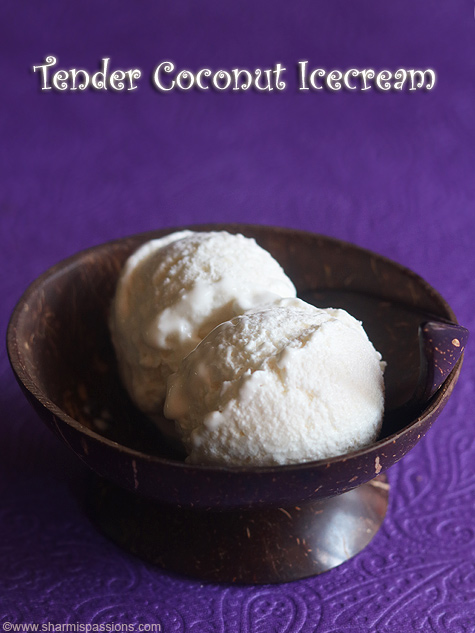 tender coconut ice cream recipe