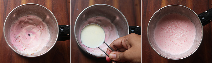 How to make gulkand milkshake recipe - Step3