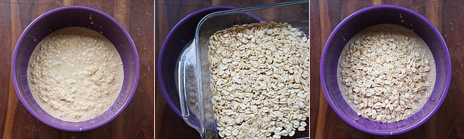 How to make baked oatmeal bars - Step3
