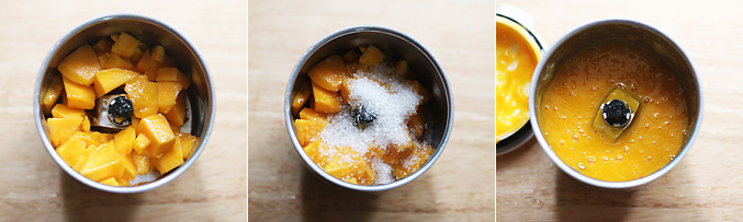 How to make mango fool recipe - Step1