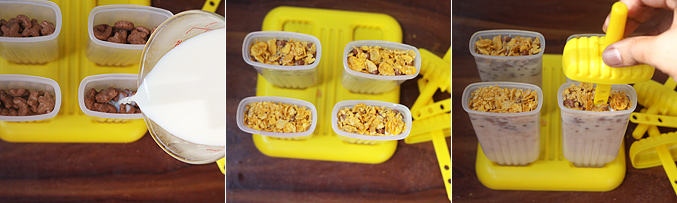 How to make breakfast cereal popsicle recipe - Step5