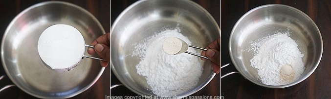 How to make karupatti seedai recipe - Step1