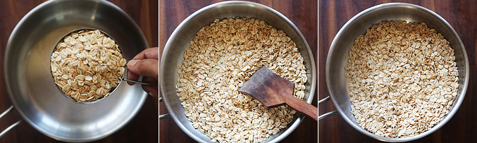 How to make oats cornflakes ladoo recipe - Step1