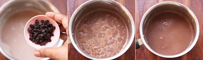 How to make chocolate agar agar pudding recipe - Step3
