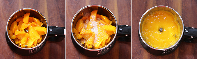 How to make mango panna cotta recipe - Step3
