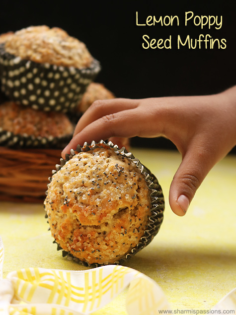 lemon poppy seed muffins recipe