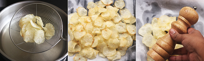 How to make potato chips recipe - Step7