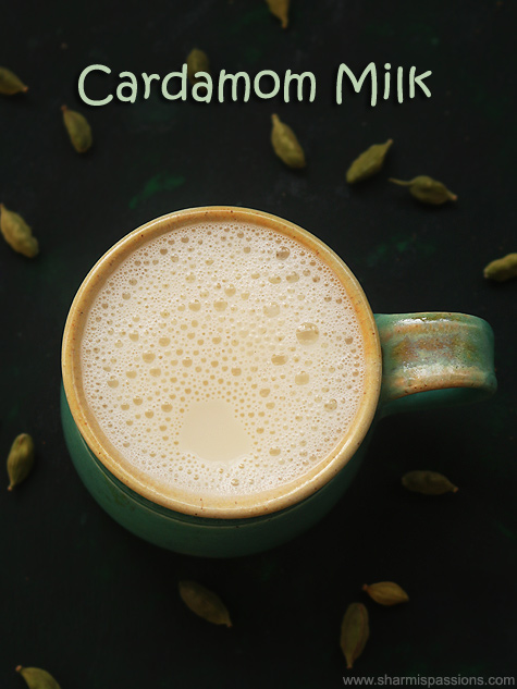 cardamom milk recipe
