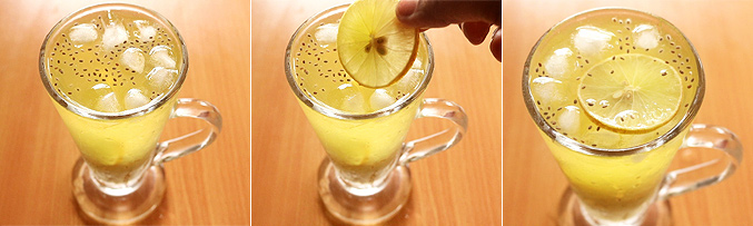 How to make lemon chia drink recipe - Step4