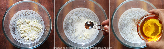 How to make chia milk recipe - Step3