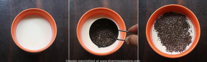 How to make chai spiced chia seed pudding recipe - Step1
