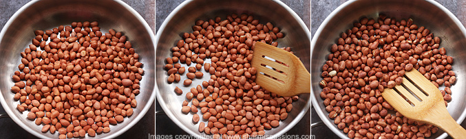 How to make peanut sesame ladoo recipe - Step1