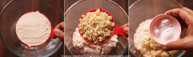 How to make quinoa muffins recipe - Step1