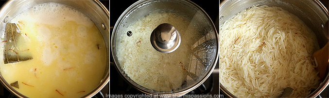 How to make zafrani pulao recipe - Step3