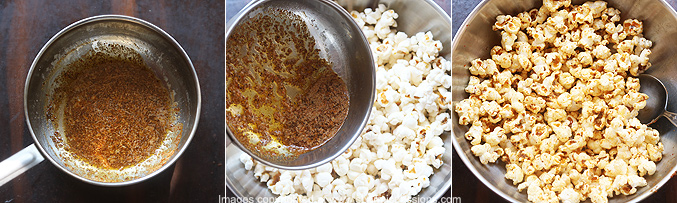 How to make masala popcorn recipe - Step2