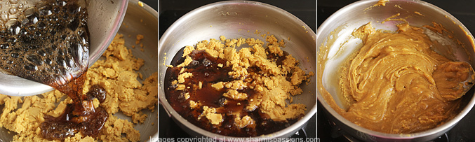 How to make besan burfi recipe - Step7