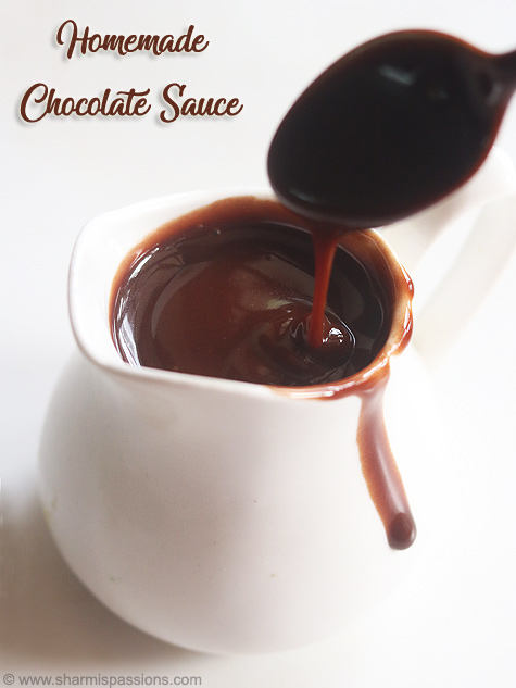 homemade chocolate sauce recipe