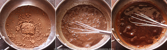 How to make homemade chocolate sauce recipe - Step2
