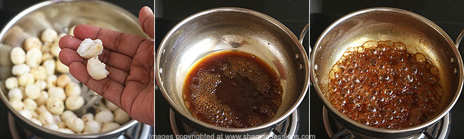 How to make gur makhana recipe - Step3