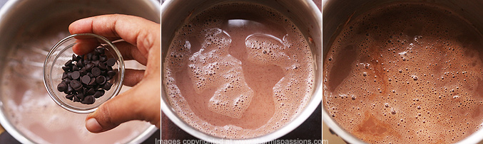 How to make mocha hot chocolate recipe - Step4