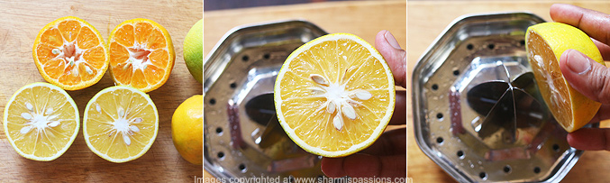 How to make ganga jamuna juice recipe - Step1