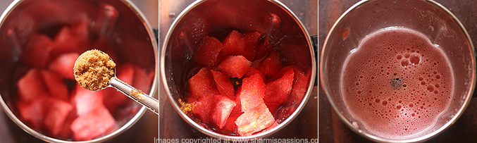 How to make watermelon agua fresca recipe - Step2