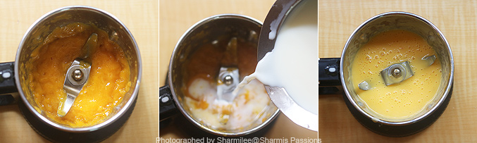 How to make mango milk recipe - Step2