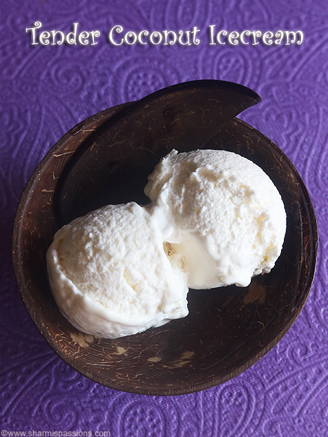 tender coconut ice cream recipe