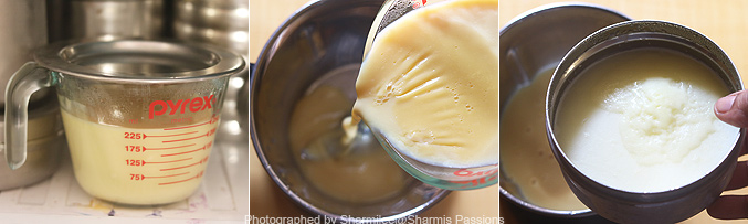 How to make vanilla custard milkshake recipe - Step3