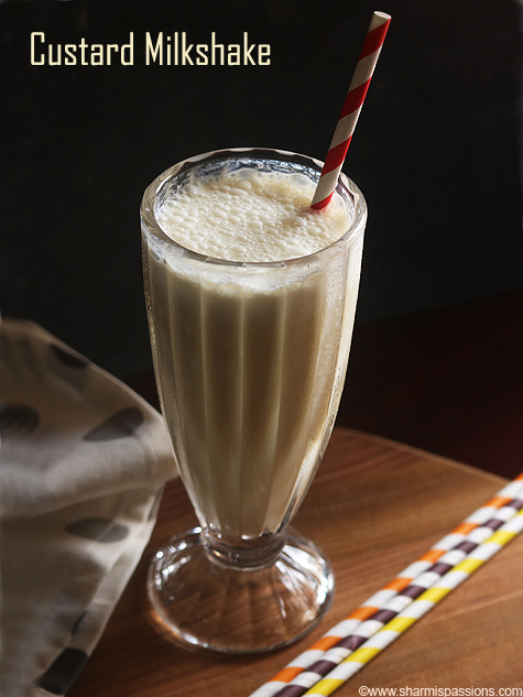 vanilla custard milkshake recipe