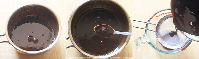 How to make chocolate syrup recipe - Step3