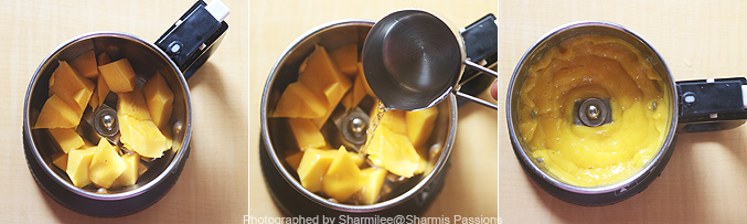 How to make mango nannari sharbath recipe - Step1