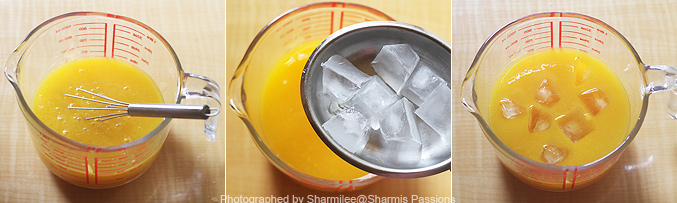 How to make mango nannari sharbath recipe - Step3