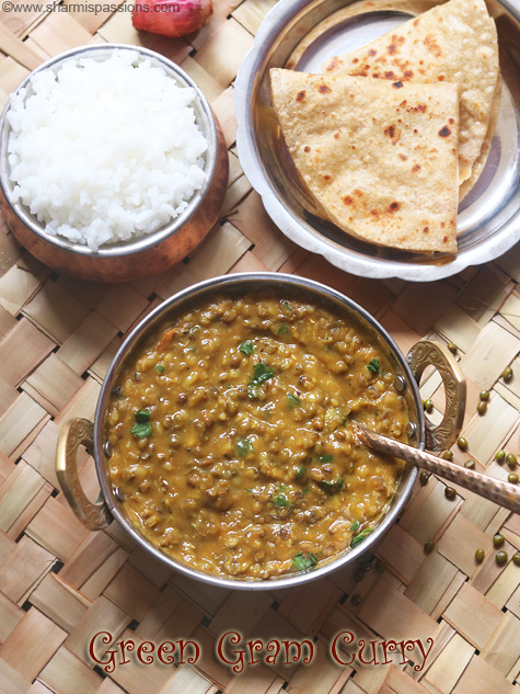 green gram curry recipe