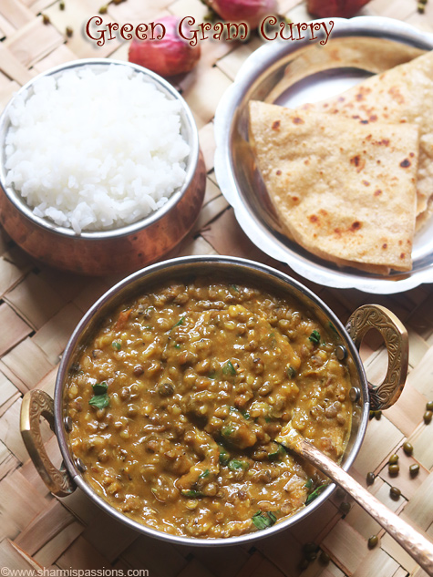 green gram curry recipe
