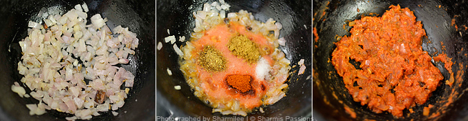 Gobi Matar Curry Recipe - Step2