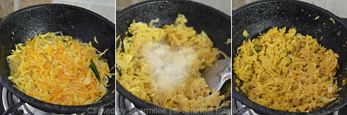 Cabbage Dry Curry Recipe - Step4