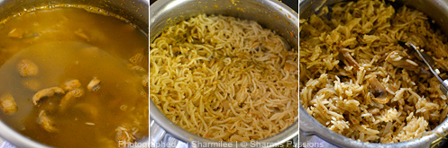 How to make mushroom biryani - Step5