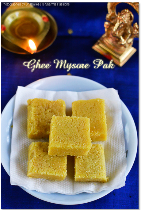 Ghee Mysore Pak Recipe