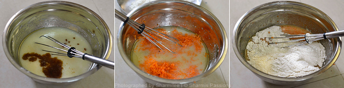Eggless Carrot Cake Recipe
