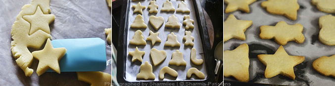 Eggless Sugar Cookies(with royal icing) - Step4
