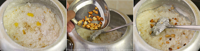 How to make Paal Pongal Recipe - Step3
