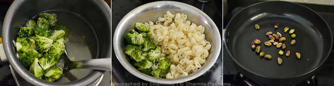 How to make broccoli pasta - Step2