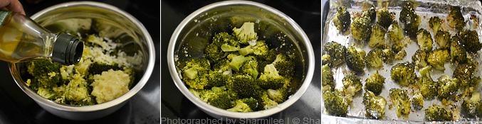 How to make oven roasted broccoli - Step2