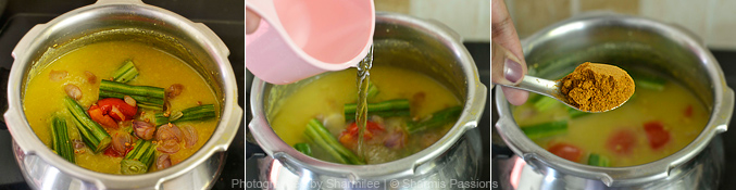 How to make sambar - Step2