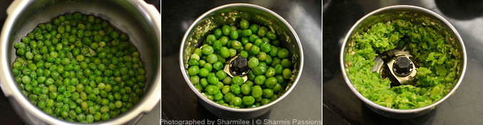 How to make green peas paratha - Step2