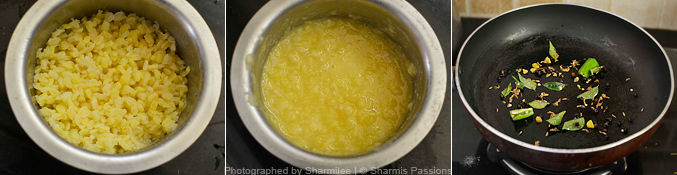 How to make oats pongal - Step1